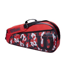 Sporta soma Wilson Junior 3 Pack, melna/sarkana/pelēka