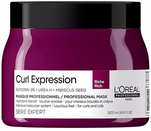 Juuksemask L'Oreal Serie Expert Curl Expression Rich, 500 ml