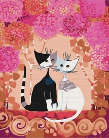 Krāsošanas komplekts Symag Picture Paint It Fantastic Cats BS9897, daudzkrāsains