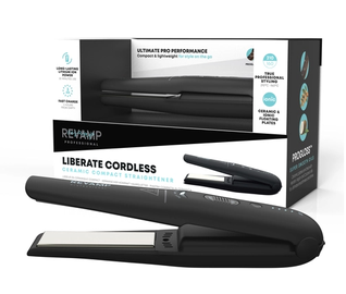 Matu taisnotājs Revamp Progloss Liberate Cordless Ceramic Compact ST-1700-EU2