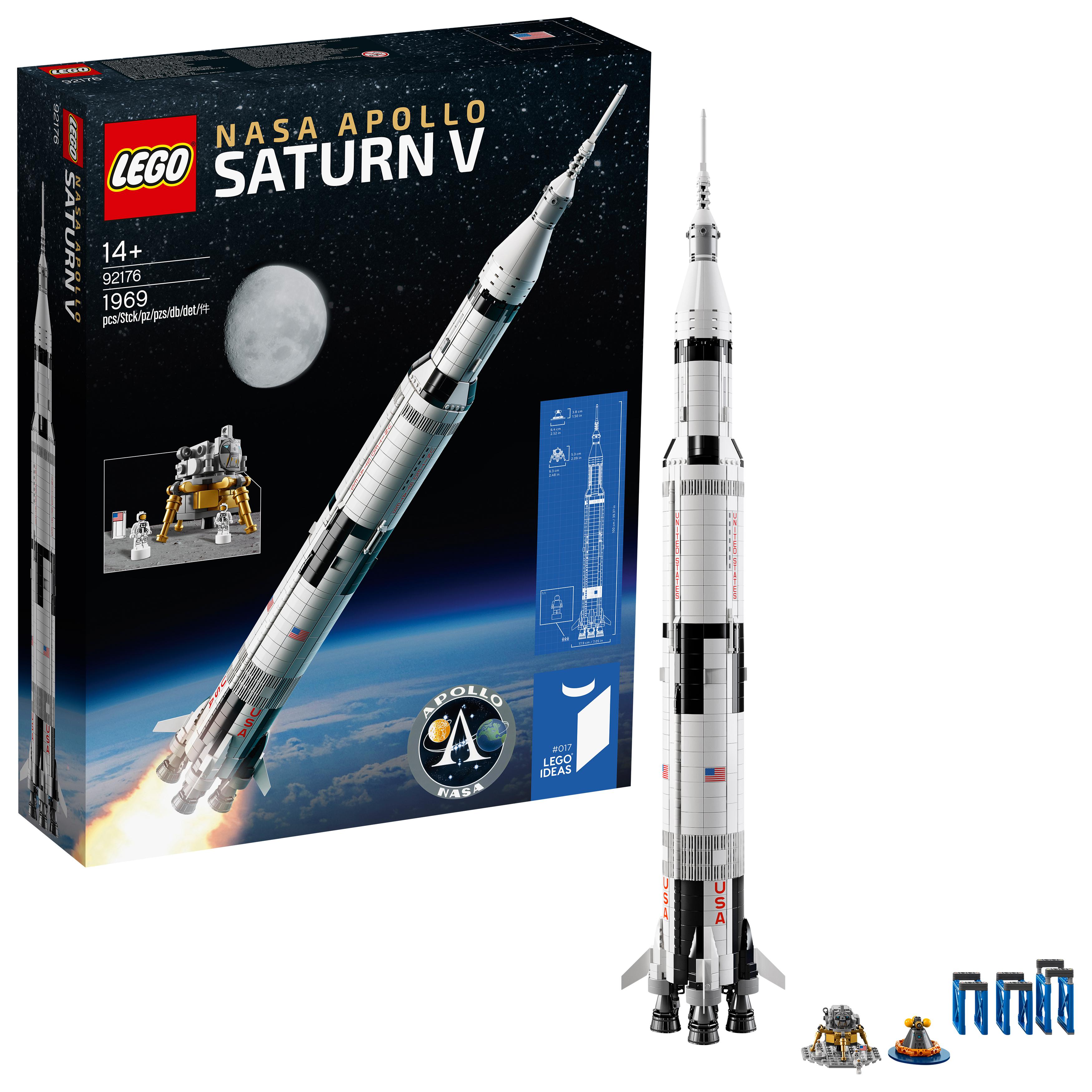 lego nasa apollo saturn v