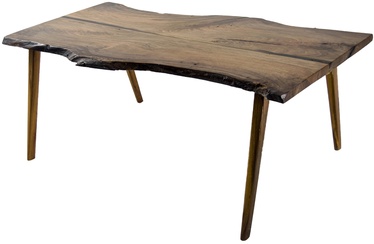 Журнальный столик Kalune Design Ushuai, ореховый, 86 см x 65 см x 50 см