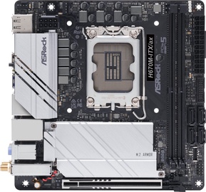 Mātesplate ASRock H670M-ITX/ax