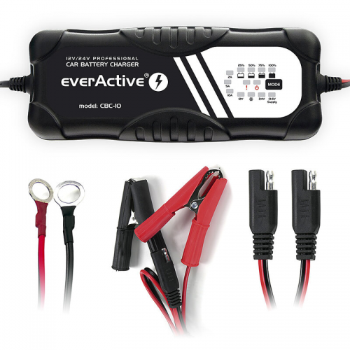 Зарядное устройство Everactive CBC-10, 12 - 24 В, 5 а