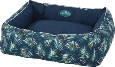 Кровать для животных Zolux Savannah 409312, синий/зеленый, 94.5x76x27 см
