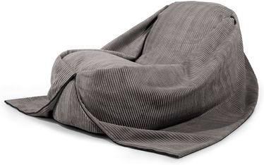 Кресло-мешок Pušku Pušku Cocoon 100 Waves CC100B.WA.DG, темно-серый, 160 л