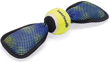 Rotaļlieta sunim Beeztees Fetch Wing Tennis Ball 625063, 30 cm, zila/dzeltena