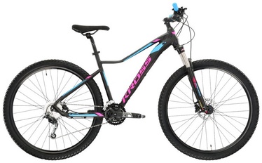 Велосипед горный Kross, 29 ″, M рама, синий/черный/розовый