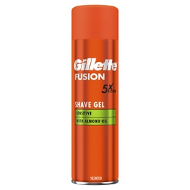 Skutimosi gelis Gillette series sensitive, 200 ml