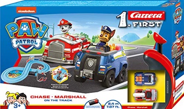 Autotrase Carrera Paw Patrol Chase Marshall On The Track 2003688