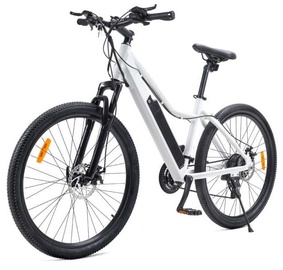 Elektriskais velosipēds Beaster BS111W, 27.5", 250 W, 10.4 Ah, balta