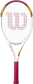 Теннисная ракетка Wilson SIX ONE, белый/красный/желтый