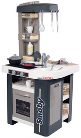 Rotaļu virtuve, virtuves rotaļlietas Smoby Studio Kitchen Tefal, balta/pelēka