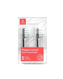 Насадки для зубных щеток Oclean Plague control B02, черный, 2 шт.