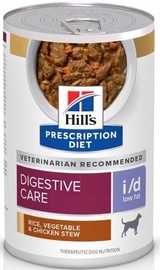 Mitrā barība (konservi) suņiem Hill's Prescription Diet Digestive Care, vistas gaļa/dārzeņi/rīsi, 0.354 kg