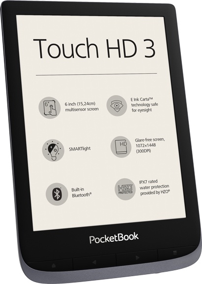 E-grāmatu lasītājs Pocketbook 3 Touch HD 3, 16 GB