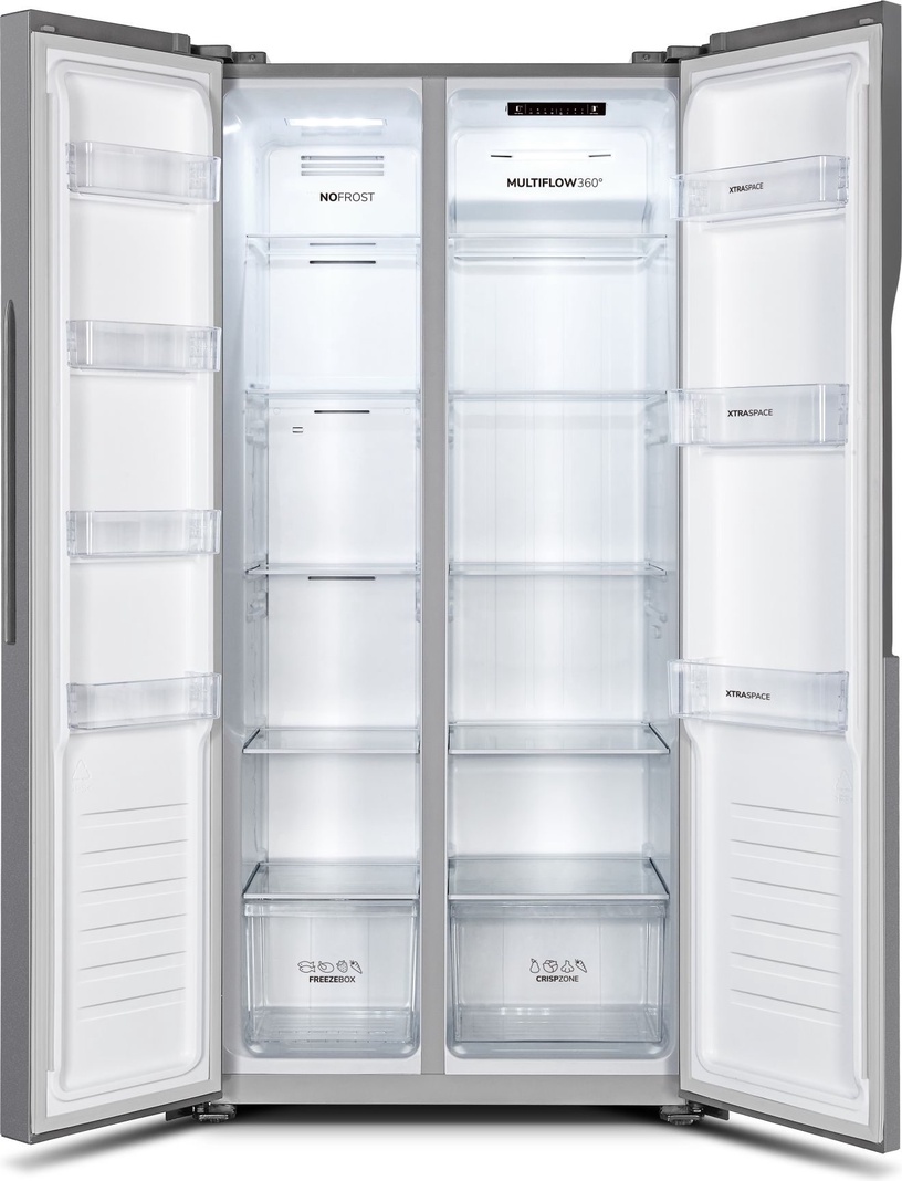 Холодильник двухдверный Gorenje NRS8181KX