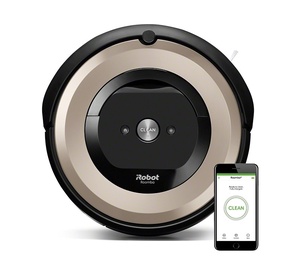 Робот-пылесос iRobot Roomba E6, черный/бежевый
