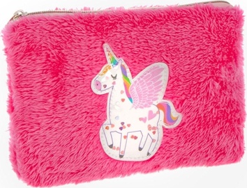 Пенал Starpak Unicorn, 20 см x 2 см, розовый