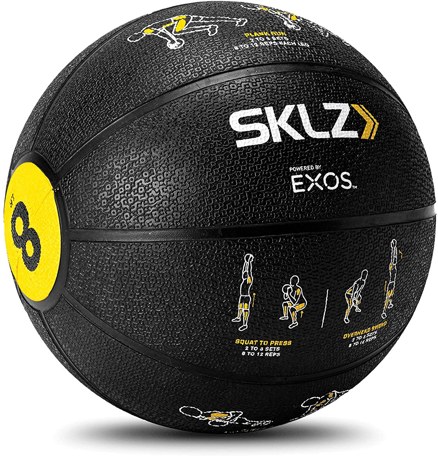 Медицинский набивной мяч SKLZ Med Ball, 300 мм, 3.6 кг - Ksenukai.lv