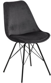 Söögitoa tool Actona Eris 82041, must/tumehall