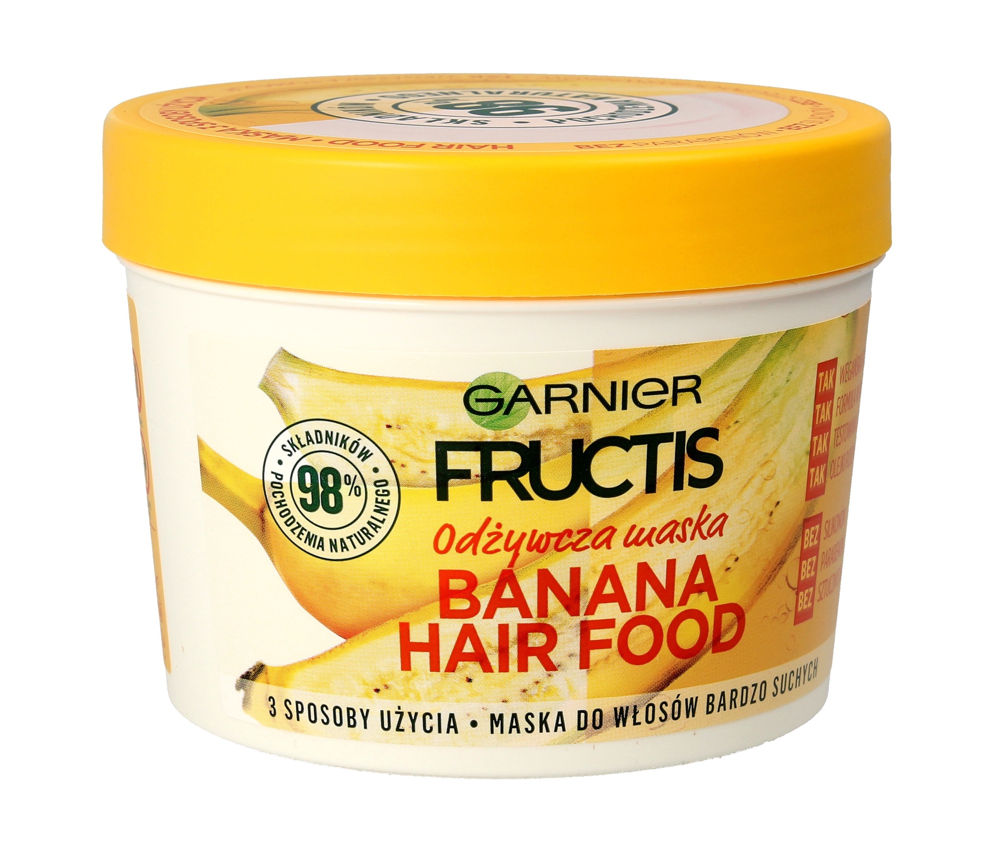 Kaukė plaukams Garnier Banana, 390 ml - 1a.lt