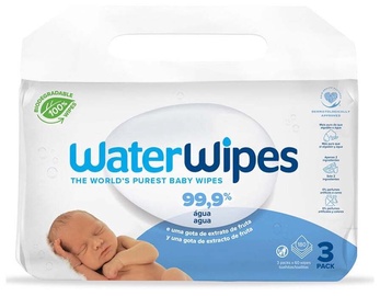 Mitrās salvetes WaterWipes, 180 gab.