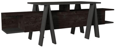 TV galds Kalune Design Aspero, antracīta, 160 cm x 45 cm x 50.7 cm