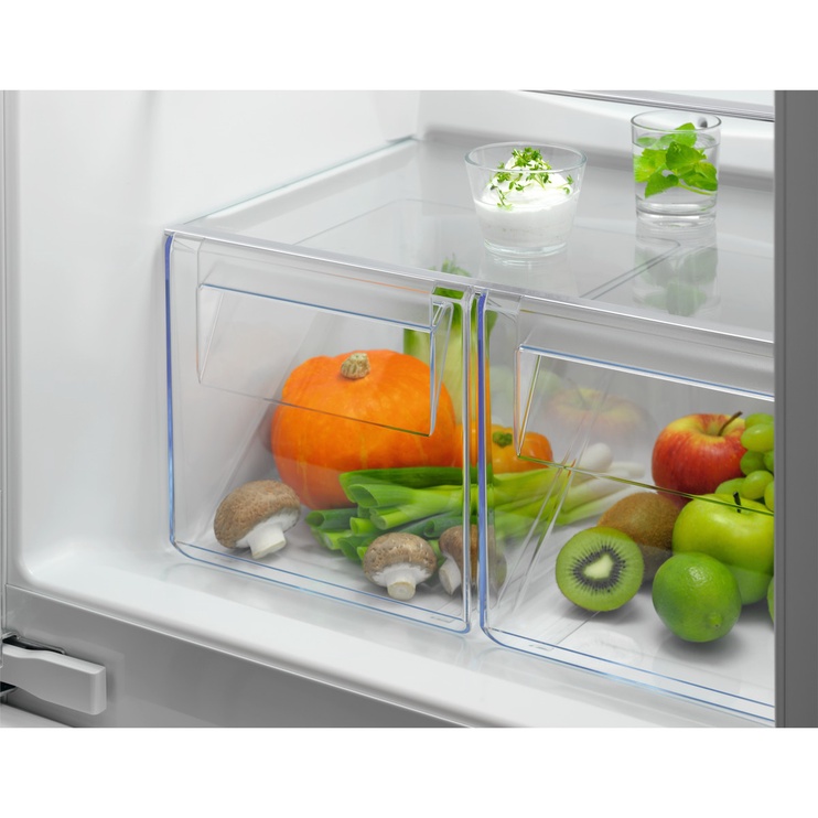 Встраиваемый холодильник Electrolux LNT3LF14S, морозильник снизу