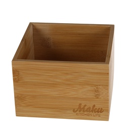 Hoiukast, esemete hoidmiseks Maku Kitchen Life, pruun, 15 x 15 x 10 cm