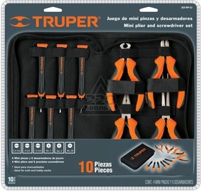 Комплект Truper Mini Screwdriver & Plier Set, 150 мм
