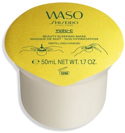 Sejas maska sievietēm Shiseido Waso Yuzu-C Beauty Sleeping Refill, 50 ml