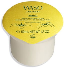 Veido kaukė moterims Shiseido Waso Yuzu-C Beauty Sleeping Refill, 50 ml