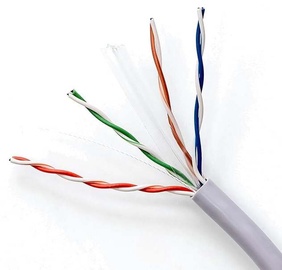 Сетевой кабель Qoltec UTP CAT6, 305 м, белый