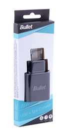 Зарядное устройство Bullet BUL5649, USB/USB Type-C, черный, 20 Вт
