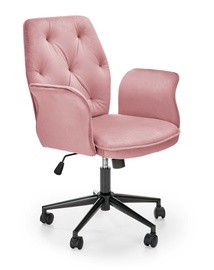 Biroja krēsls K481, 63 x 65 x 90 - 100 cm, rozā