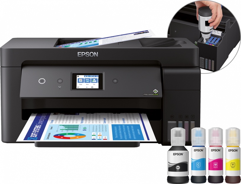 Daudzfunkciju printeris Epson EcoTank L14150, tintes, krāsains