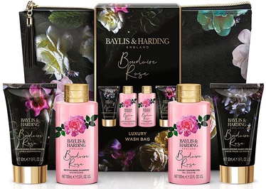 Набор для женщин Baylis & Harding Boudoire Rose Toiletry Bag, 300 мл