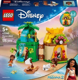 Konstruktors LEGO® Disney Princess Jautrība uz Vaianas salas 43260, 175 gab.