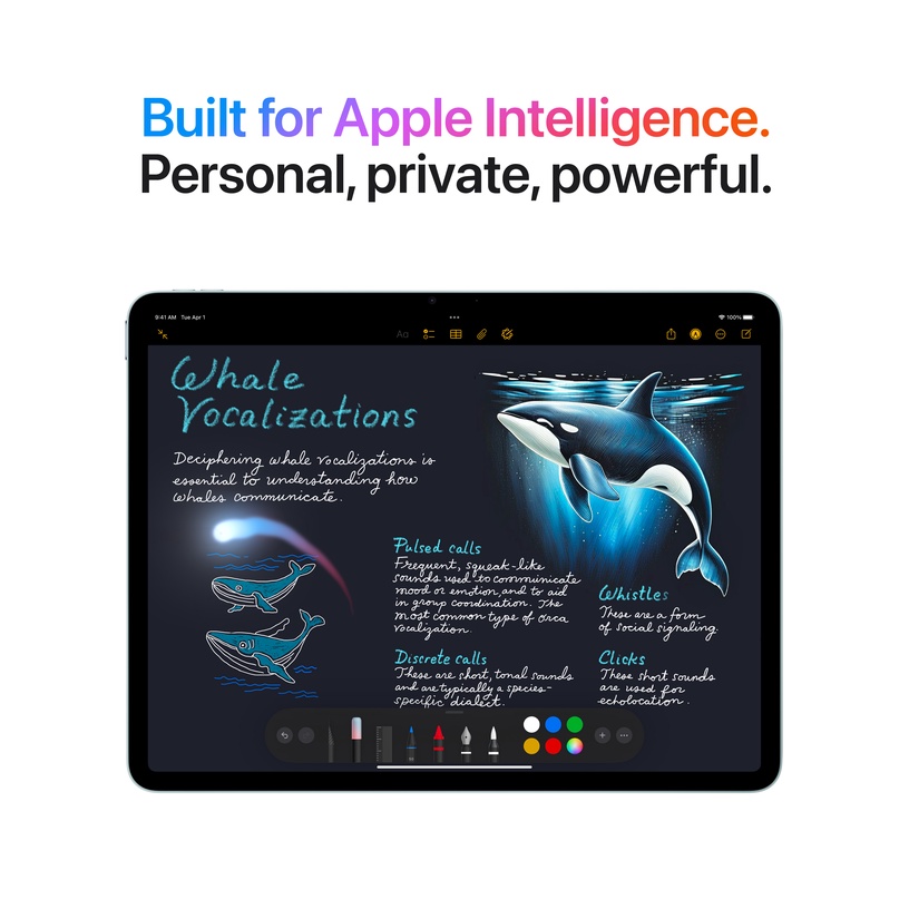 Планшетный компьютер Apple iPad Air M3 Wi-Fi + Cellular, 13″, 8GB/128GB, 5G, space grey