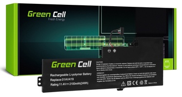 Sülearvutiaku Green Cell LE144, 2.1 Ah, LiPo
