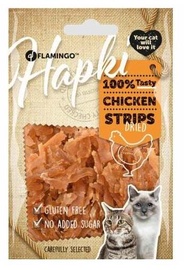 Лакомство для кошек Flamingo Hapki Strips, курица, 0.05 кг