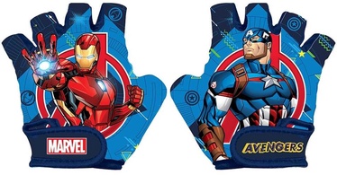 Велосипедные перчатки детские Seven Avengers, синий/красный, S