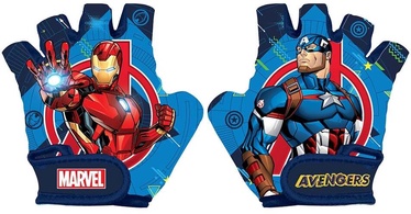 Jalgrattakindad lastele Seven Avengers, sinine/punane, S