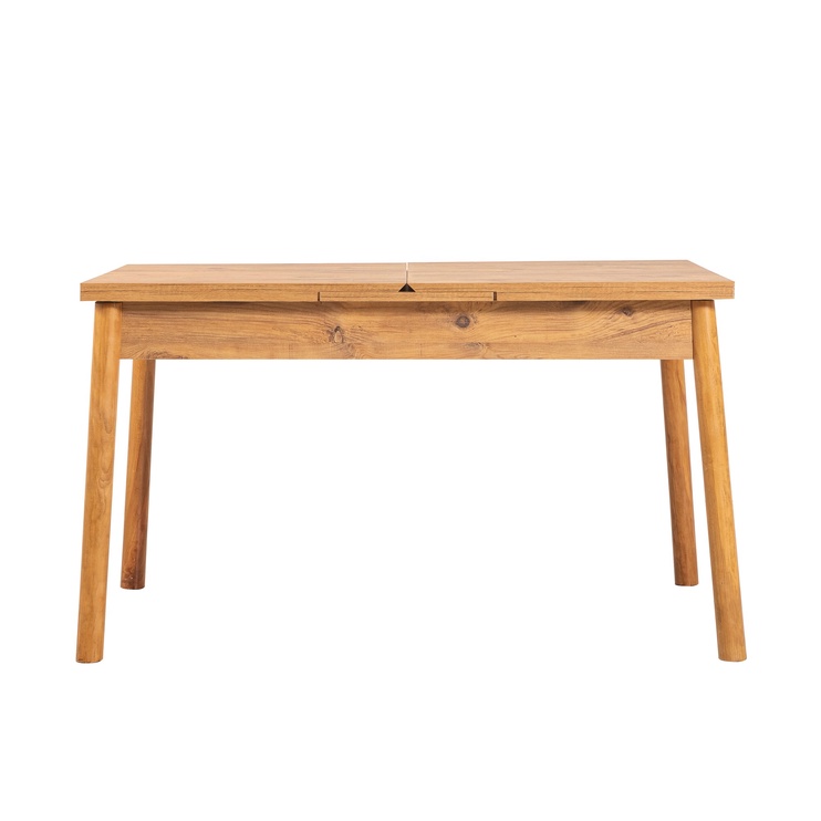 Ēdamistabas komplekts Kalune Design Santiago 0900 - 1 A, priedes/gaiši rozā