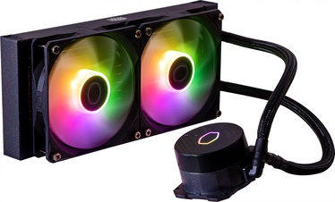 Vandens aušintuvas procesoriui Cooler Master MasterLiquid 240L Core ARGB, 277 mm x 120 mm