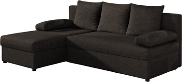 Kampinė sofa Gino Sawana 26, ruda, 146 x 206 cm x 90 cm