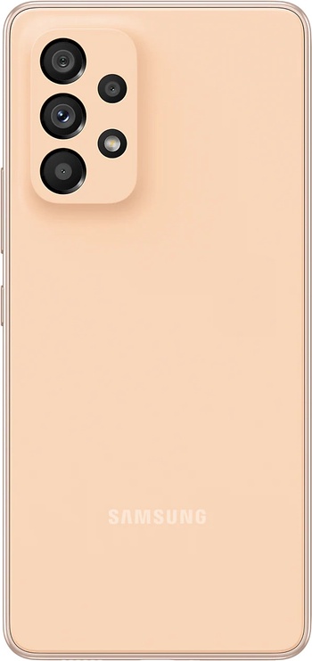 Мобильный телефон Samsung Galaxy A53 5G, oранжевый, 6GB/128GB