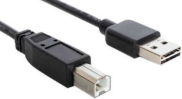 Кабель Delock Easy USB 2.0, USB B plug, 1 м, черный