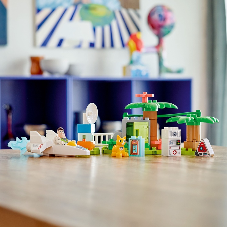 Konstruktors LEGO® DUPLO® Disney and Pixar Baza Gaismasgada starpplanētu misija 10962, 37 gab.